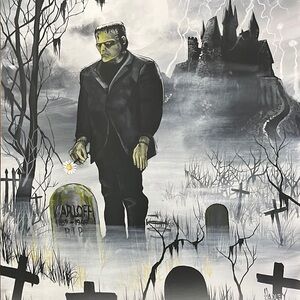 Frankenstein Art Print 11x14